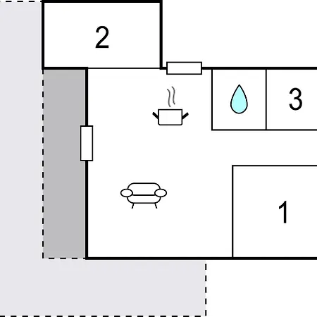 Three-bedroom In * Nordenbro Vesteregn